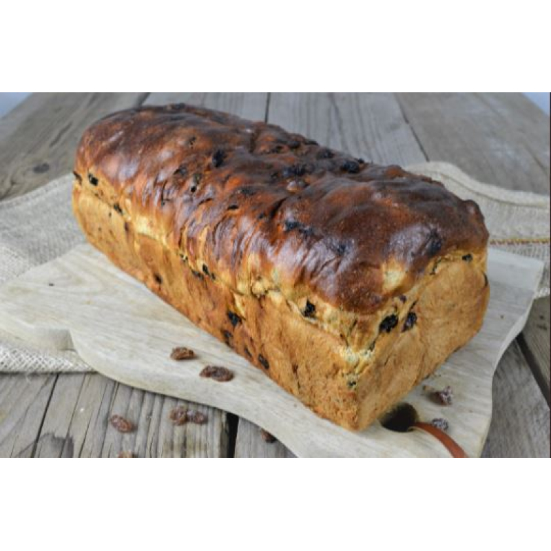 Krentenbrood met spijs 